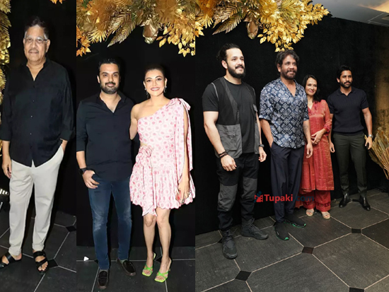 Celebs At Ram Charan Birthday Bash